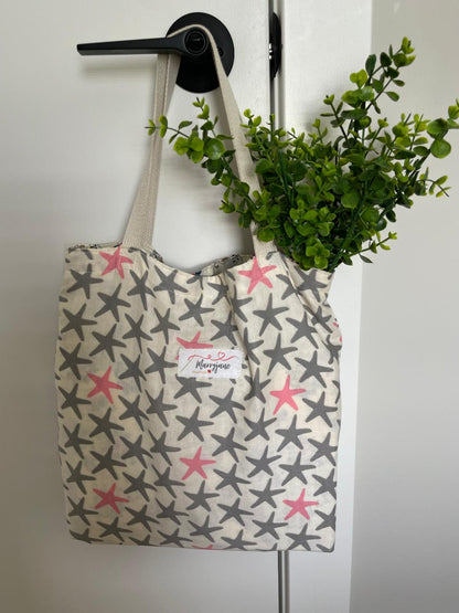 Reversible Tote Bag – 2 Styles in One!